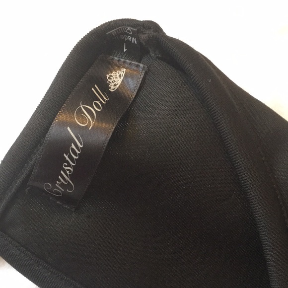 Crystal Doll mint green and black dress - Picture 5 of 5